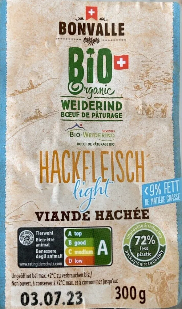 Hackfleisch light bio