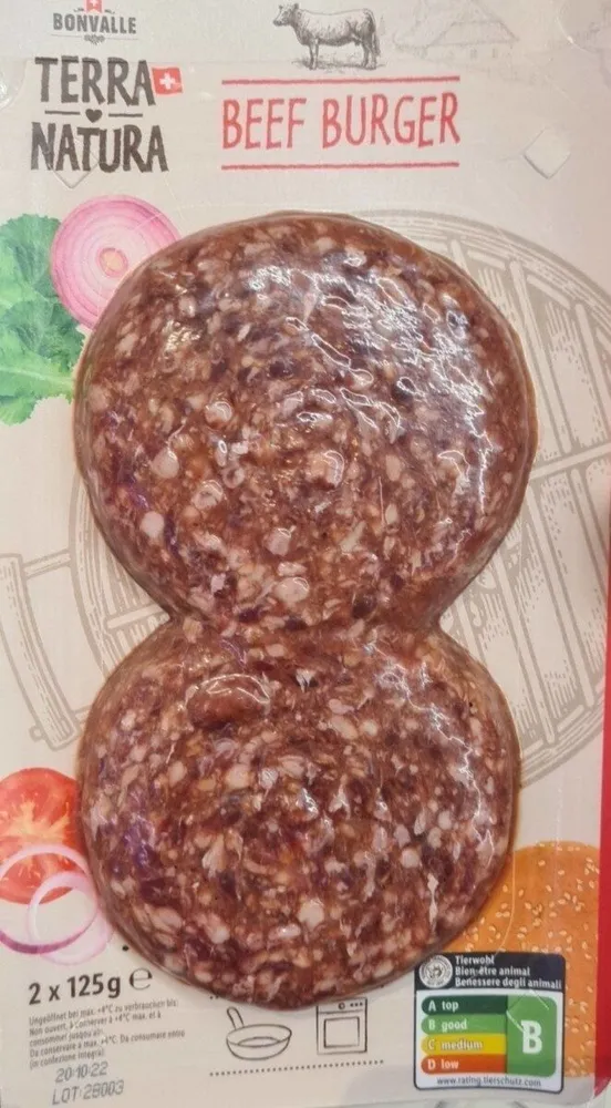 Beef Buger Terra Natura