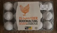 15 œufs importés d'élevage au sol