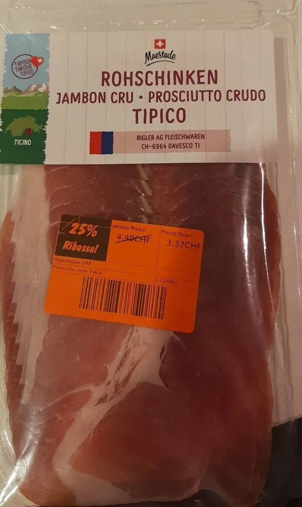 Prosciutto Crudo Tipico