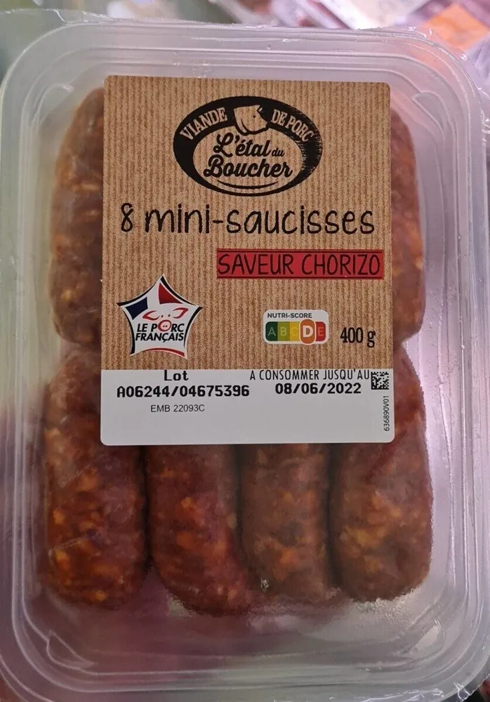 Mini saucisses saveur chorizo