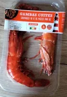 Gambas cuites