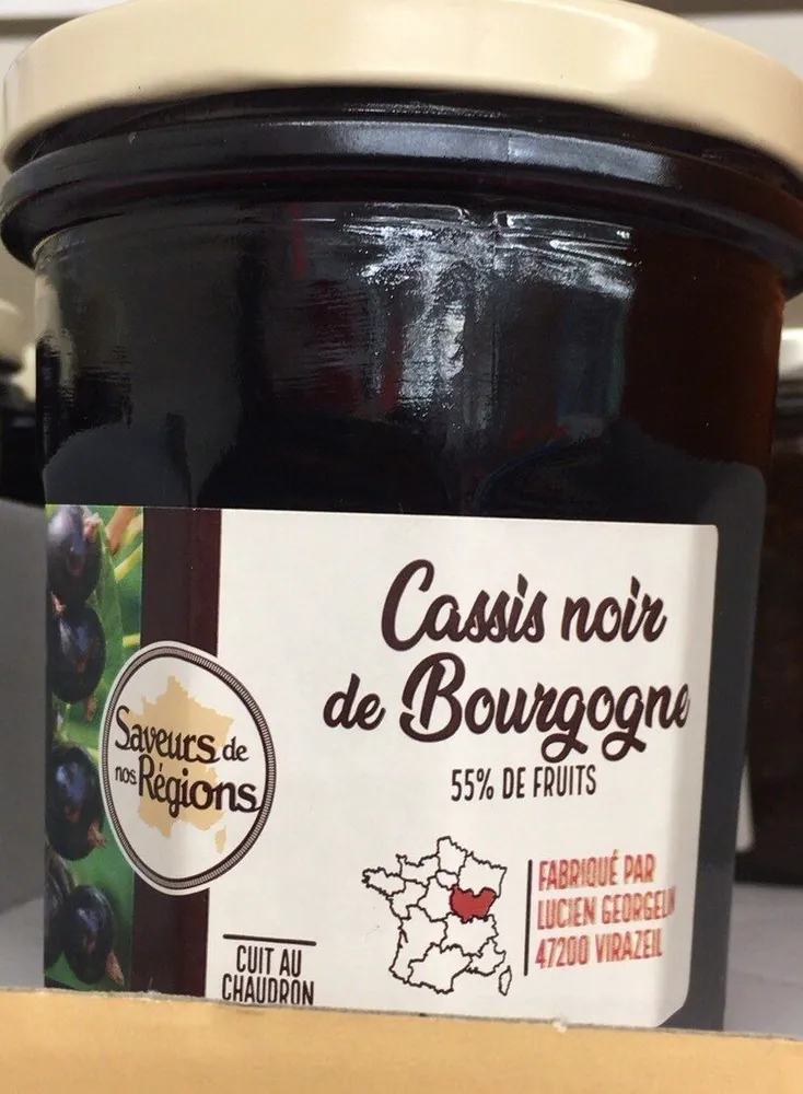 Cassis noir de bourgogne