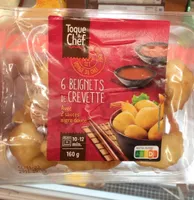 6 Beignets de crevette avec sauces aigre douce