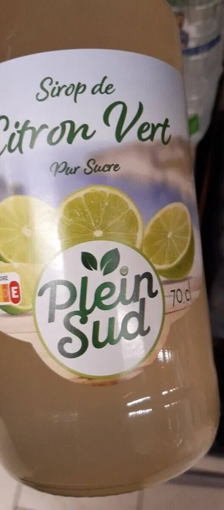 Sirop de citron vert pur sucre