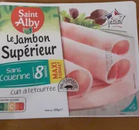 Jambon supérieur - Sans couenne - Cuit à l'étouffée