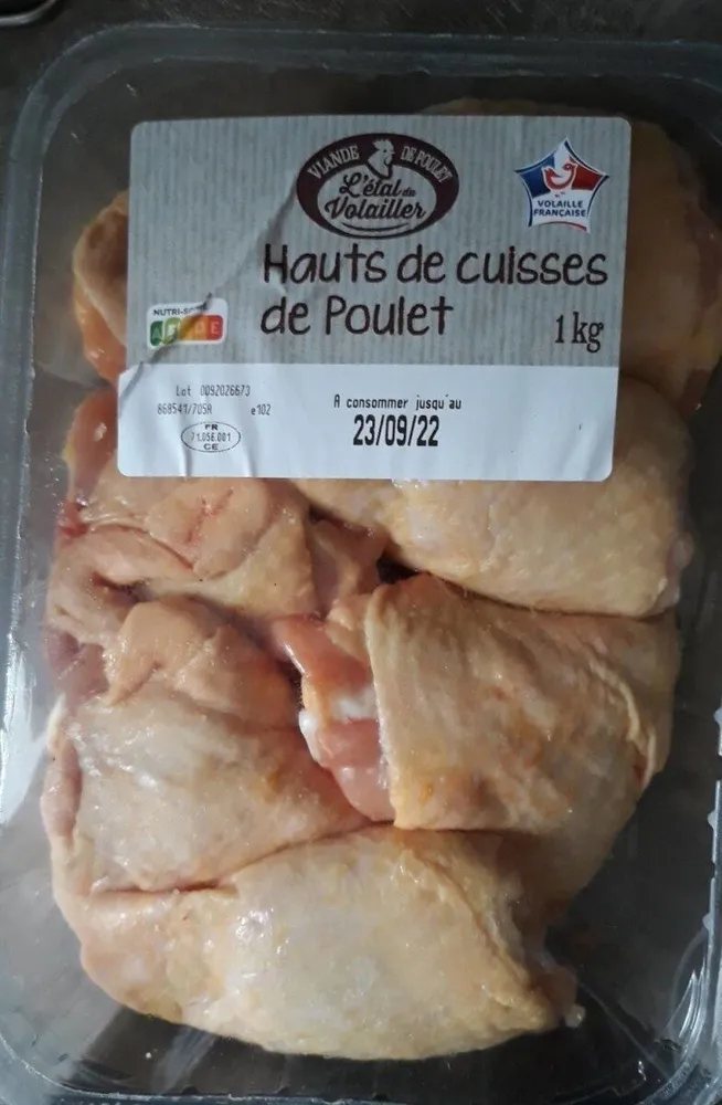 Hauts de cuisses de poulet