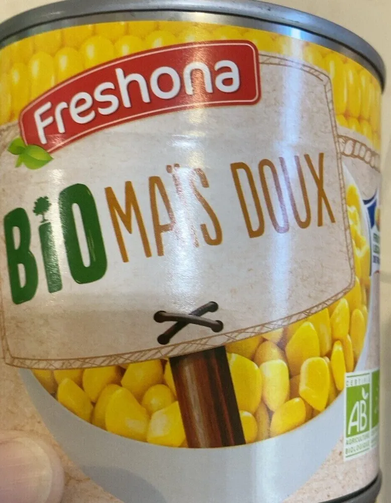 Maïs doux bio