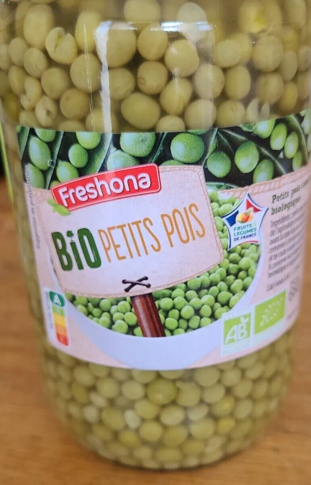 Petits pois bio