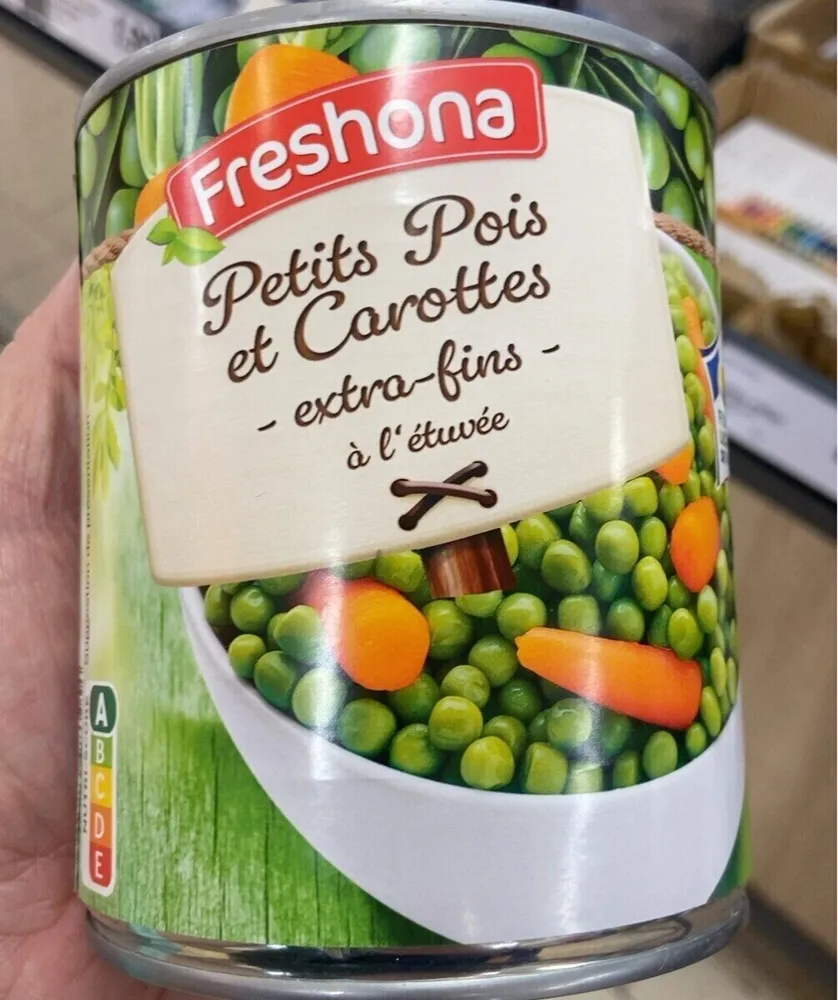 Petits pois et carottes extrafin,s