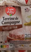 terrine de campagne dorée au four