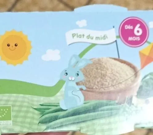 Plat du midi bébé