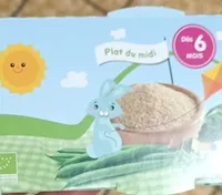 Plat du midi bébé