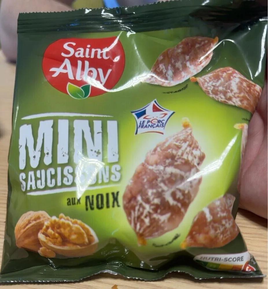 mini saucissons noix