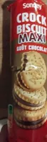 Biscuits fourrés Rondo Maxi goût chocolat