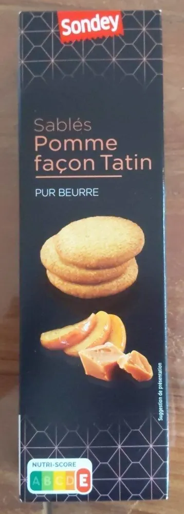 Sablés pomme façon tatin