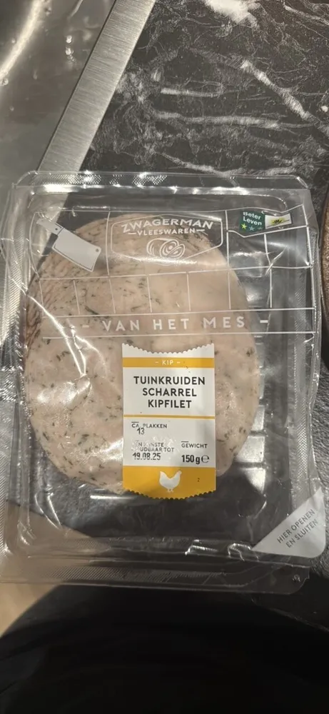 Gebraden kipfilet met tuinkruiden