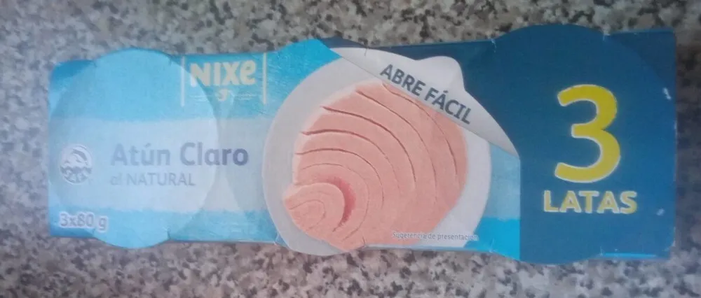 Atún claro al natural