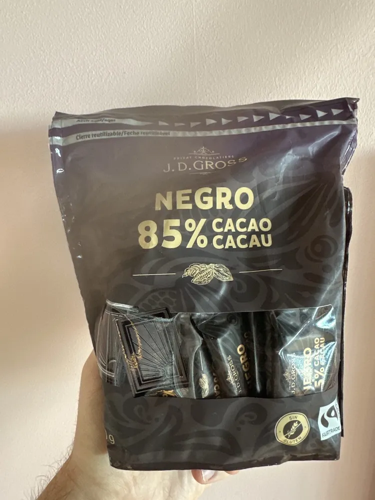 NEGRO 85% CACAO CACAU