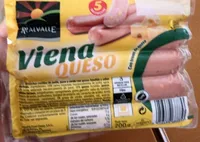 Salchichas Viena queso