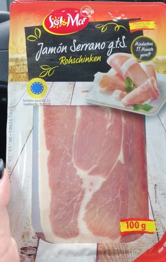 Jamon Serrano  Rohschinken