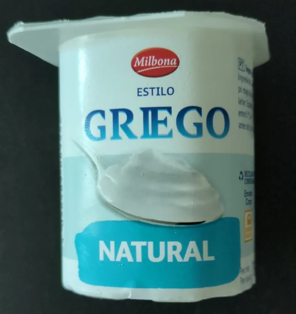 Yogur estilo griego natural
