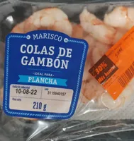 Colas de gambon