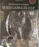 Hamburguesa ecológica queso Cabrales D.O.P