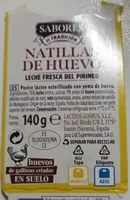 Natillas de huevo