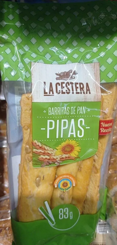 BARRITAS DE PAN -PIPAS-