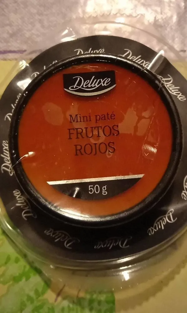 Paté frutos rojos