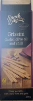 Grissini chilli and garlic