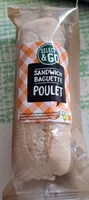 Sandwich baguette poulet