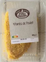 4 Panés de poulet