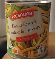 Duo de haricotsverts et beurre coupés