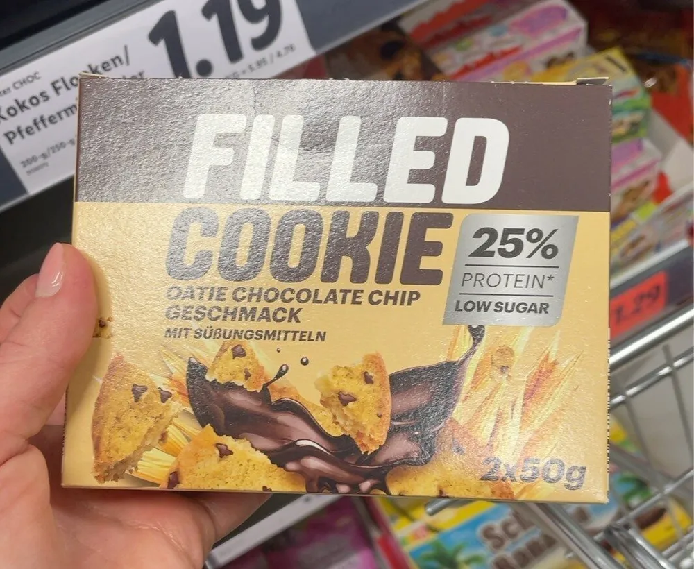 Filled Cookie Oatie Chocolate