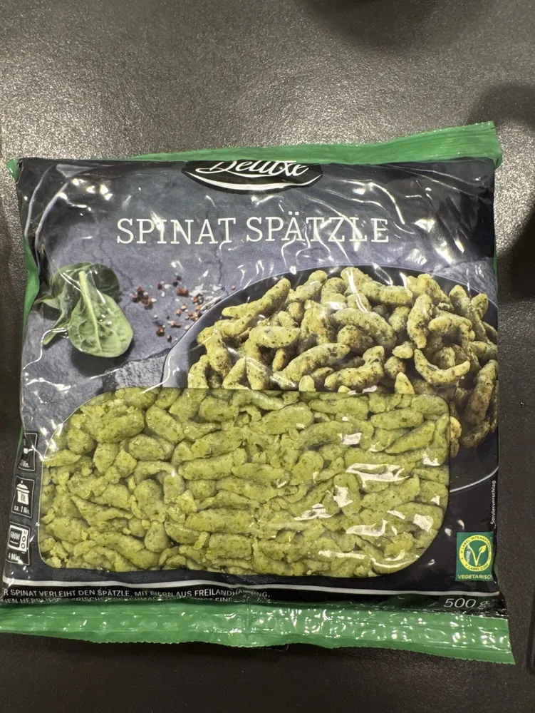 Spinat Spätzle