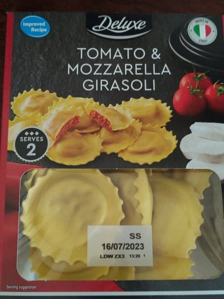 Tomato and mozzarella girasoli