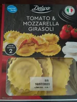 Tomato and mozzarella girasoli