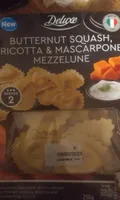 Mezzelune butternut squash, ricotta & mascarpone