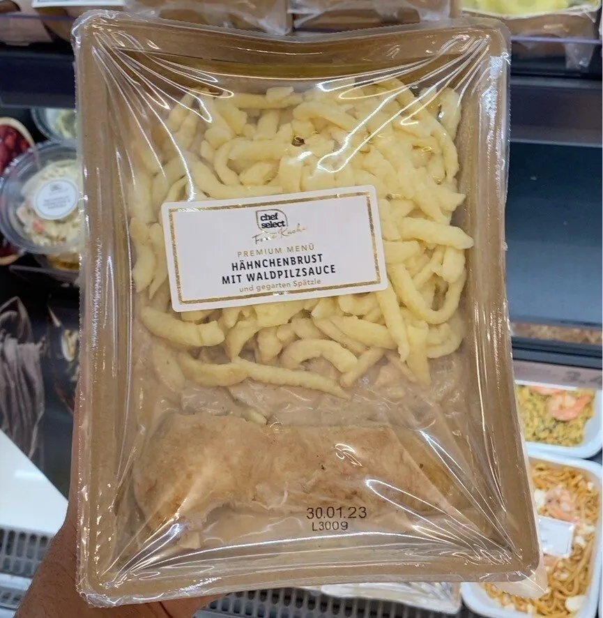 Hähnchenbrust mit Waldpilzsauce