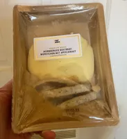 Nürnberger Rostbratwürstchen mit Apfelkraut