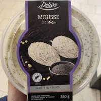 Mousse mit Mohn