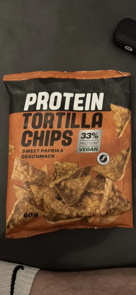 PROTEIN TORTILLA CHIPS SWEET PAPRIKA GESCHMACK