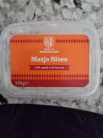 Matje Bites with apple and tomato