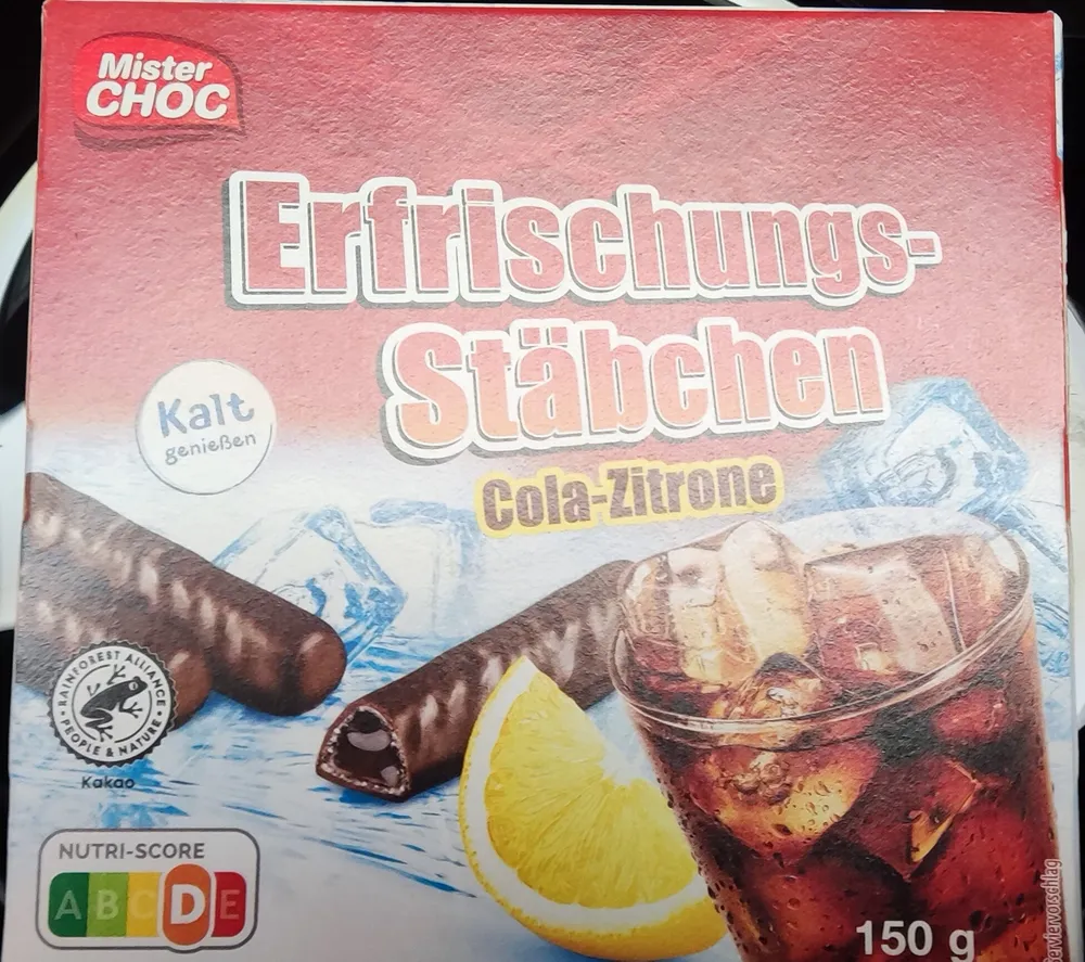 Erfrischungs-Stäbchen Cola-Zitrone