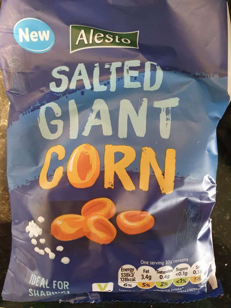 salted giant corn