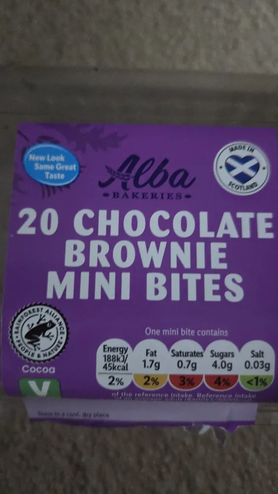 Chocolate Brownie Mini Bites