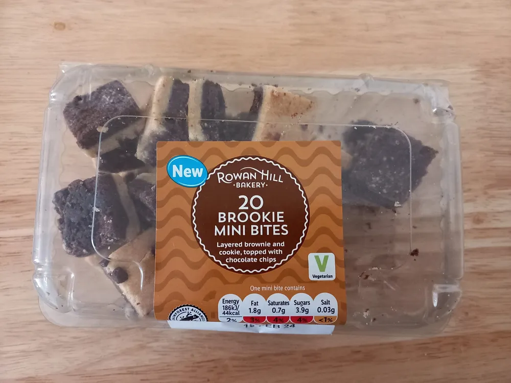 Brookie mini bites