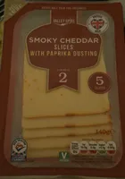 Smoky Cheddar Slices with Paprika Dusting